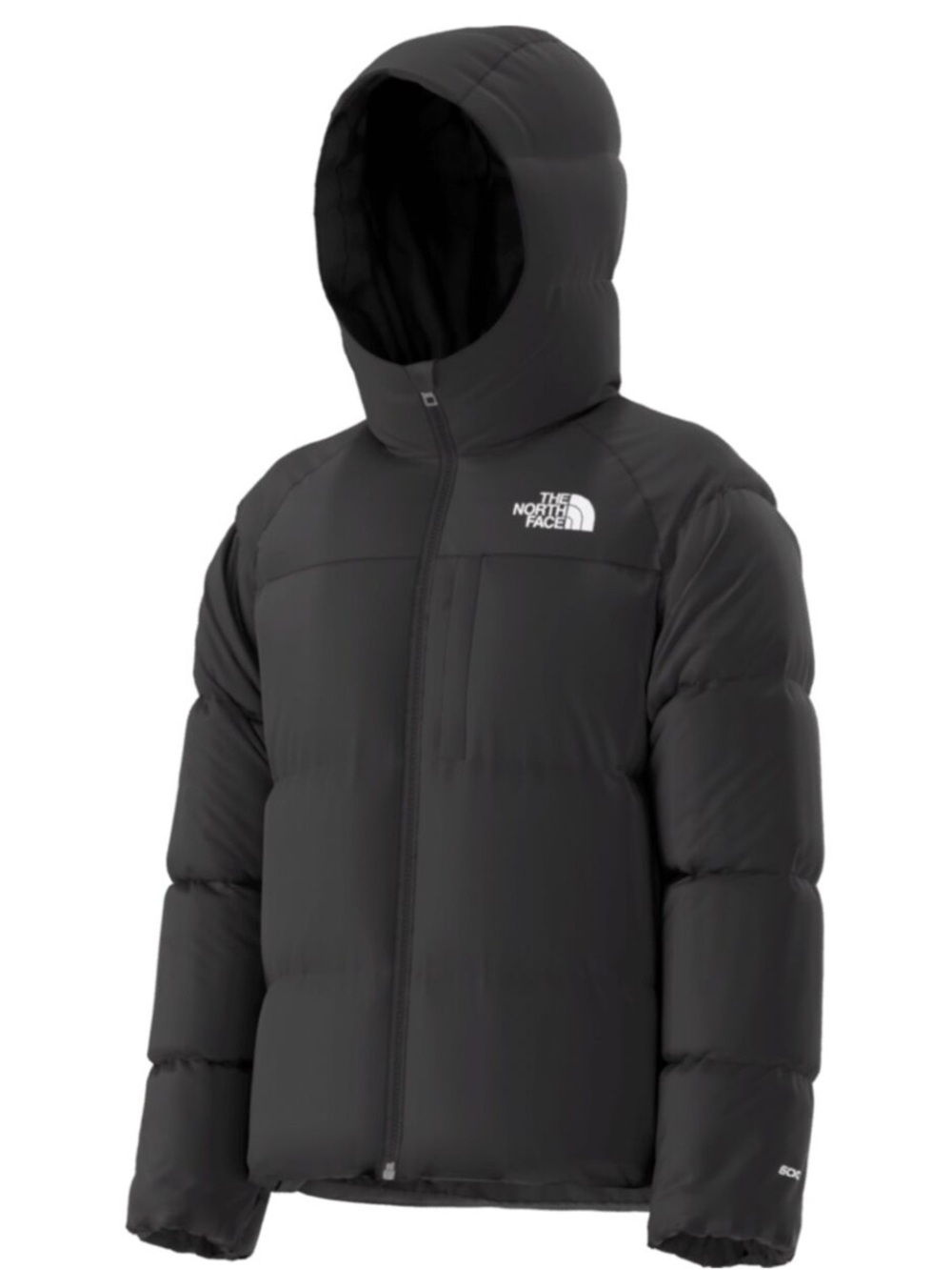 The North Face Black Down Hooded Jacket Boys' Size Medium